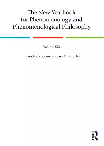 The New Yearbook for Phenomenology and Phenomenological Philosophy cover