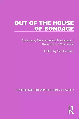 Out of the House of Bondage cover