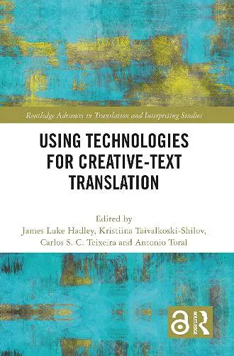 Using Technologies for Creative-Text Translation cover