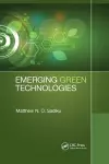 Emerging Green Technologies cover