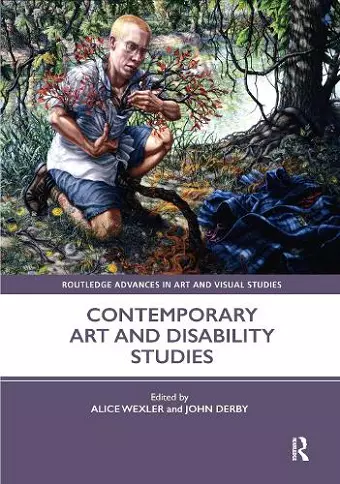 Contemporary Art and Disability Studies cover