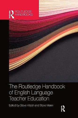 The Routledge Handbook of English Language Teacher Education cover