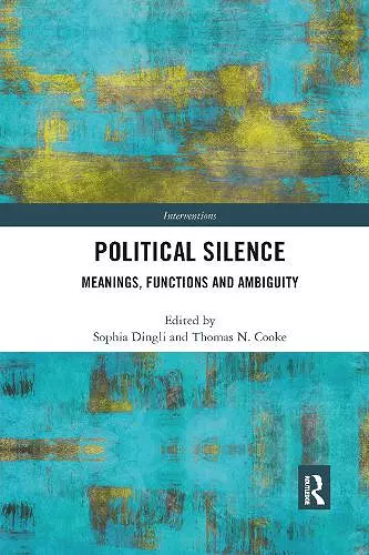 Political Silence cover
