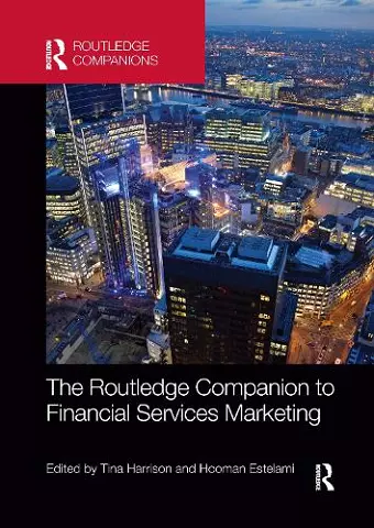 The Routledge Companion to Financial Services Marketing cover