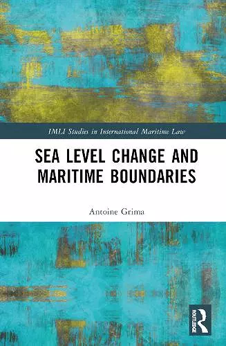 Sea Level Change and Maritime Boundaries cover