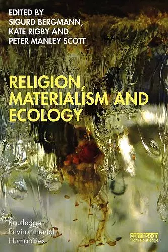 Religion, Materialism and Ecology cover