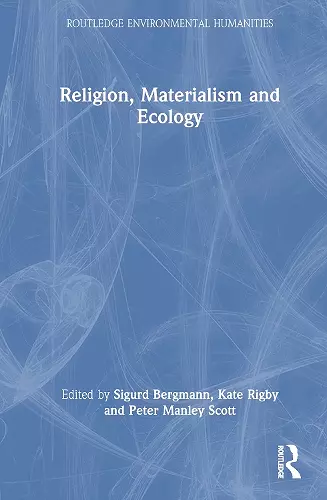 Religion, Materialism and Ecology cover