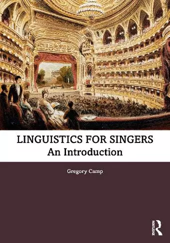 Linguistics for Singers cover