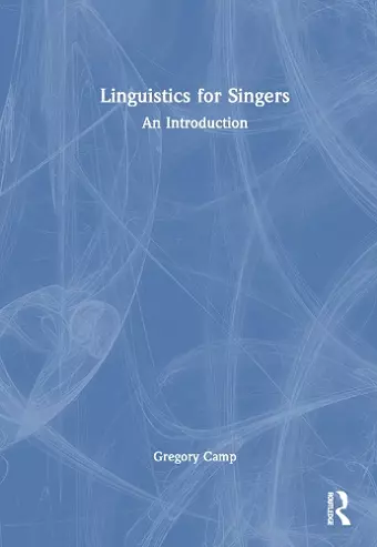 Linguistics for Singers cover