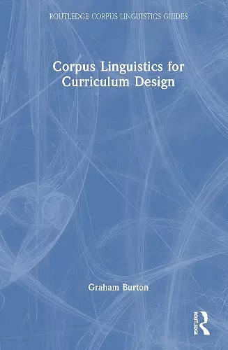 Corpus Linguistics for Curriculum Design cover