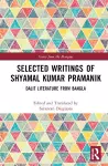 Selected Writings of Shyamal Kumar Pramanik cover