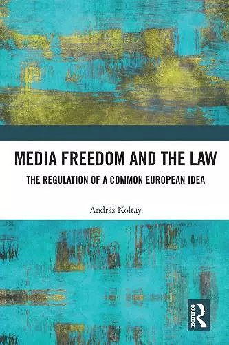 Media Freedom and the Law cover