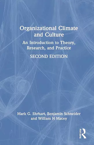 Organizational Climate and Culture cover