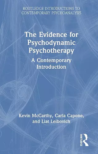 The Evidence for Psychodynamic Psychotherapy cover