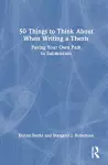 50 Things to Think About When Writing a Thesis cover