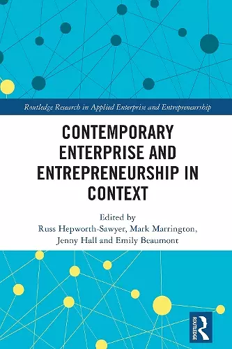 Contemporary Enterprise and Entrepreneurship in Context cover