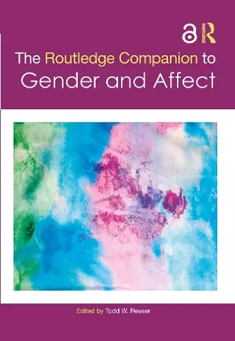 The Routledge Companion to Gender and Affect cover