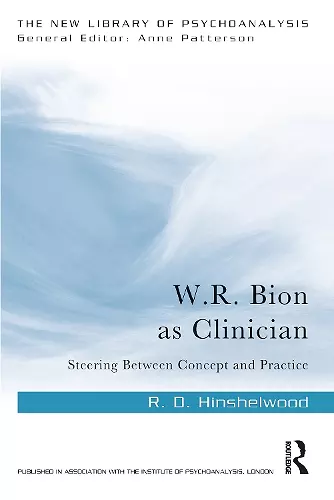 W.R. Bion as Clinician cover