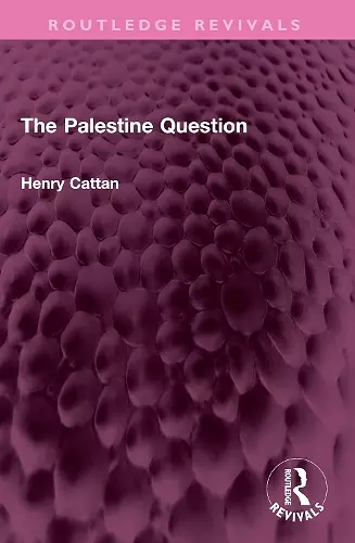 The Palestine Question cover