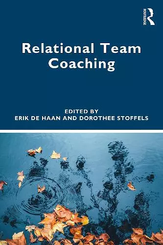 Relational Team Coaching cover