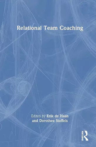 Relational Team Coaching cover