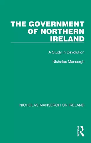 The Government of Northern Ireland cover