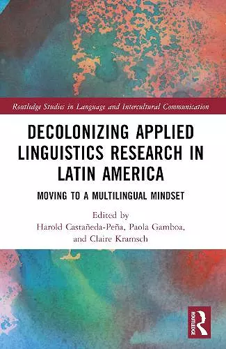 Decolonizing Applied Linguistics Research in Latin America cover