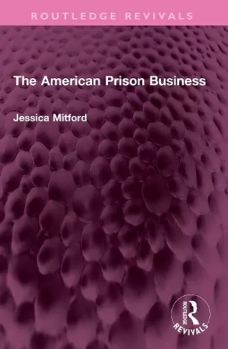 The American Prison Business cover