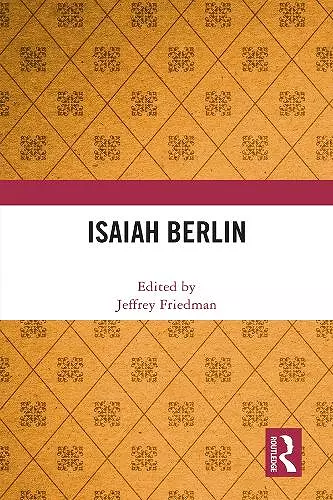Isaiah Berlin cover