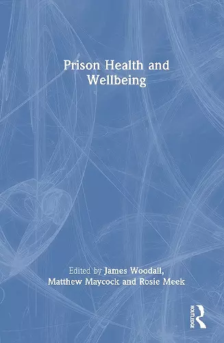 Prison Health and Wellbeing cover