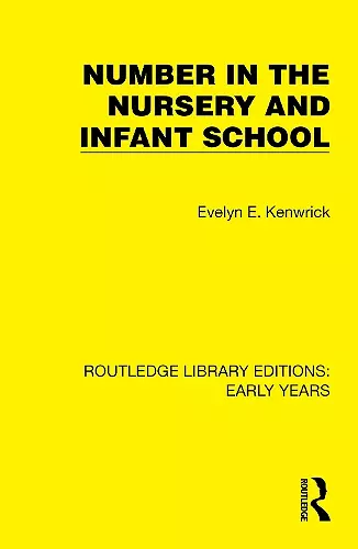 Number in the Nursery and Infant School cover