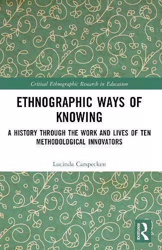 Ethnographic Ways of Knowing cover