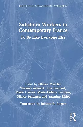 Subaltern Workers in Contemporary France cover