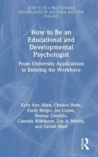 How to be an Educational and Developmental Psychologist cover