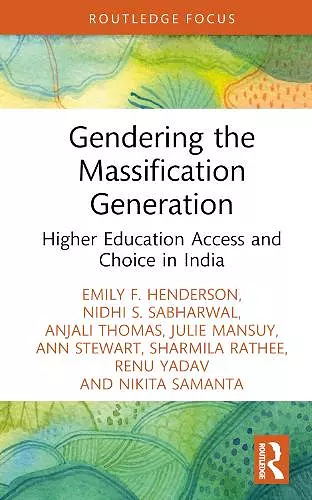 Gendering the Massification Generation cover