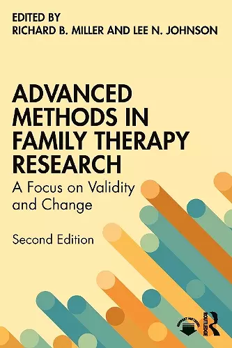Advanced Methods in Family Therapy Research cover