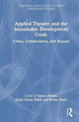 Applied Theatre and the Sustainable Development Goals cover