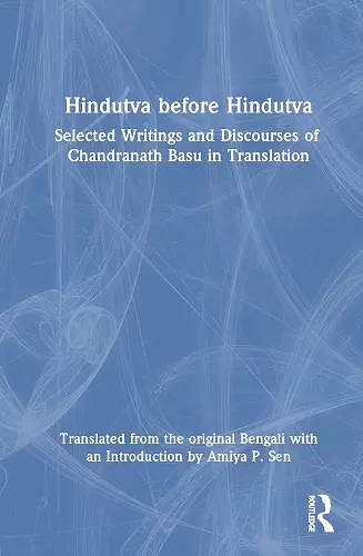 Hindutva before Hindutva cover