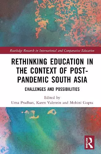 Rethinking Education in the Context of Post-Pandemic South Asia cover