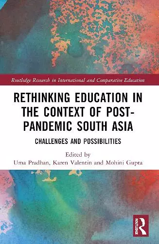 Rethinking Education in the Context of Post-Pandemic South Asia cover