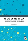 Tax Evasion and the Law cover
