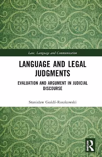 Language and Legal Judgments cover