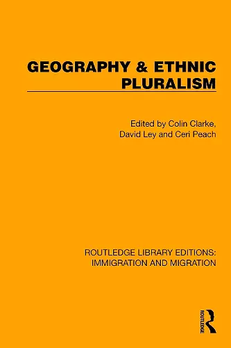 Geography & Ethnic Pluralism cover