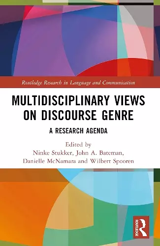 Multidisciplinary Views on Discourse Genre cover