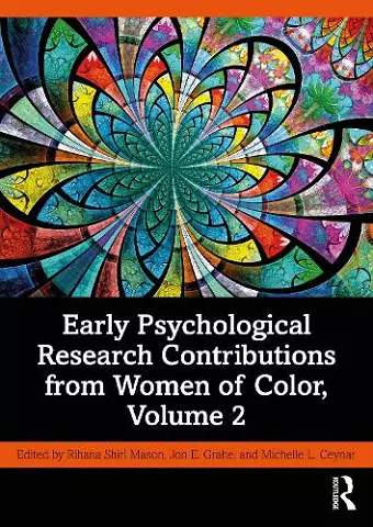 Early Psychological Research Contributions from Women of Color, Volume 2 cover