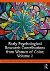 Early Psychological Research Contributions from Women of Color, Volume 2 cover