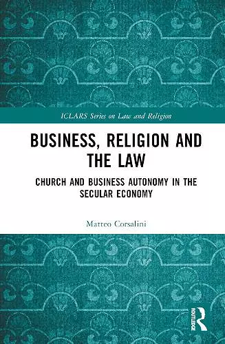 Business, Religion and the Law cover