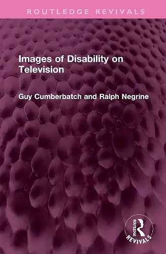 Images of Disability on Television cover