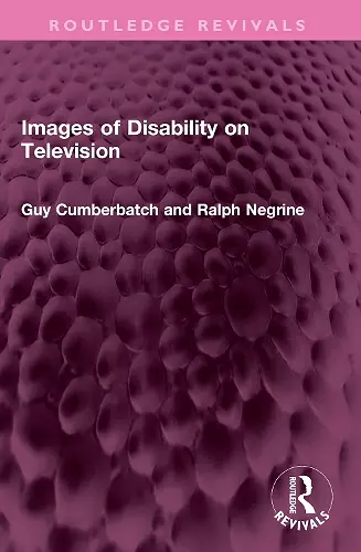 Images of Disability on Television cover