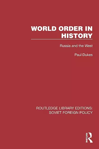 World Order in History cover